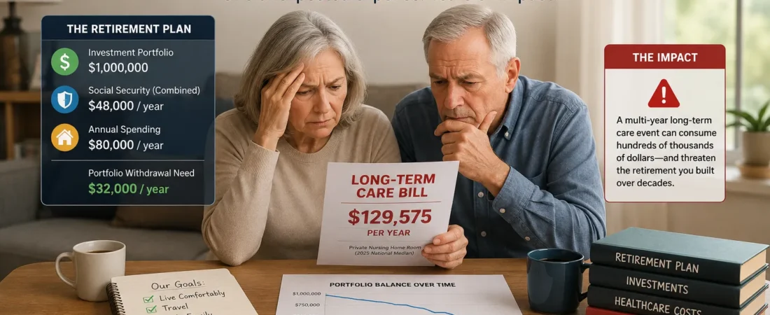 The Retirement Expense That Can Destroy a $1 Million Portfolio: How Long-Term Care Changes the Math