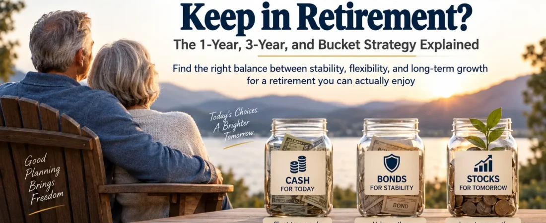 How Much Cash Should You Keep in Retirement? The 1-Year, 3-Year, and Bucket Strategy Explained