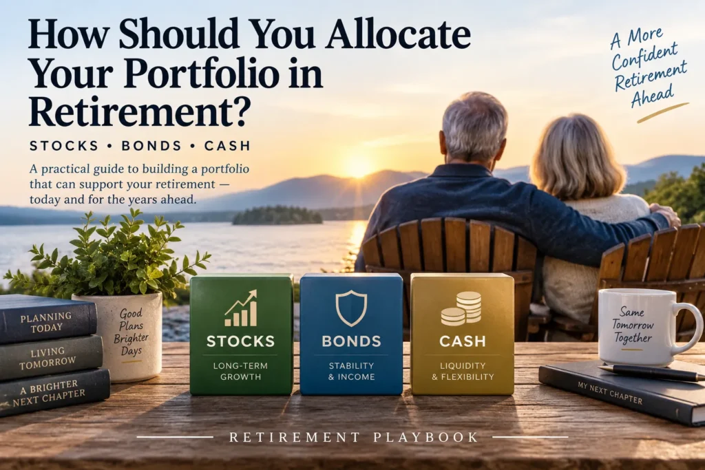 How to allocate your portfolio in retirement across stocks, bonds, and cash